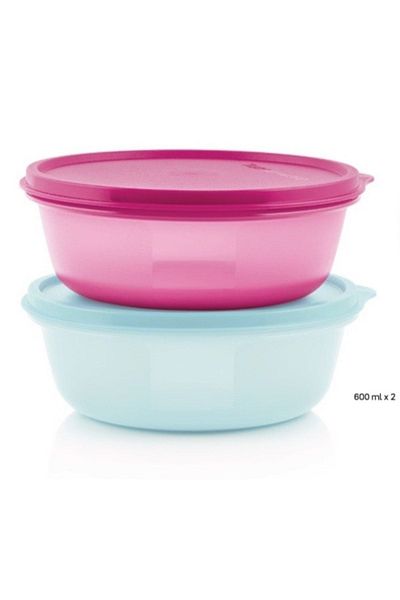Tupperware Storage Container 600 Ml Double