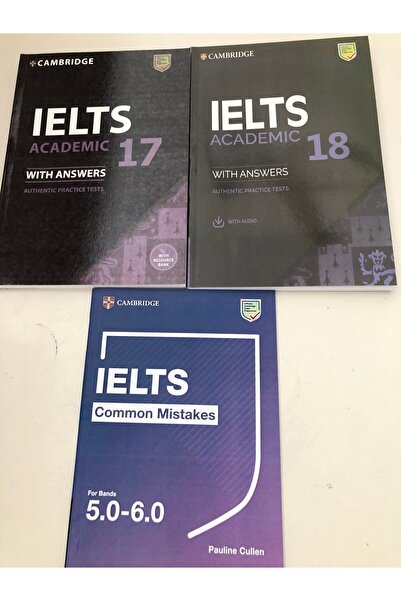 Genel Markalar Cambridge University Ielts 17-academic -18 +IELTS Common Mista...