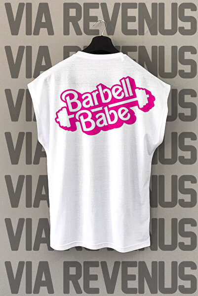 Vordevia BarbellGym Спортивна футболка з принтом на спині - без рукавів