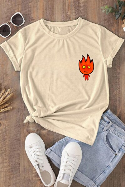 oneagılyazı Unisex Fire Sa deznom Deca T-shirt