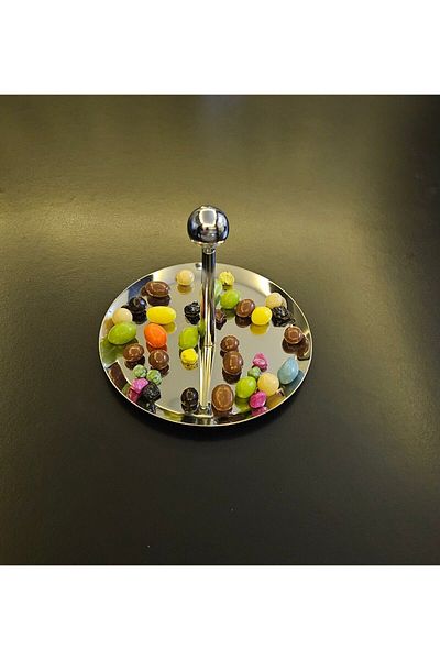 Tiamo Small Single Layer Presentation Plate (Steel) 13.5 cm
