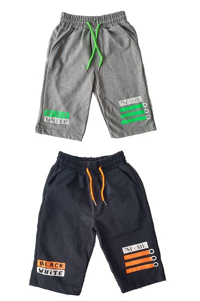 Machi Pantaloni Scurt Copii 5-16 Ani - 2 Bermude Capris, 2 Buzunare