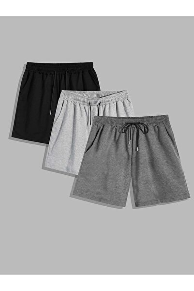 DAXİS Sportwear Company شورت رجالي مكون من 3 قطع