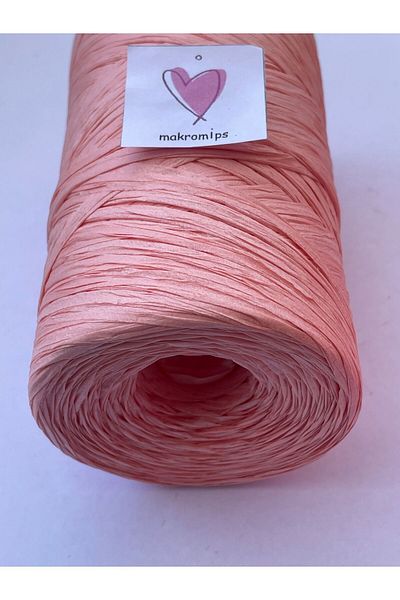 Makromİps 100g Soft Raffia - Χαρτί, Φυσικό Καπέλο και Τσάντα Πλεκτό Καθρέφτης Raffia