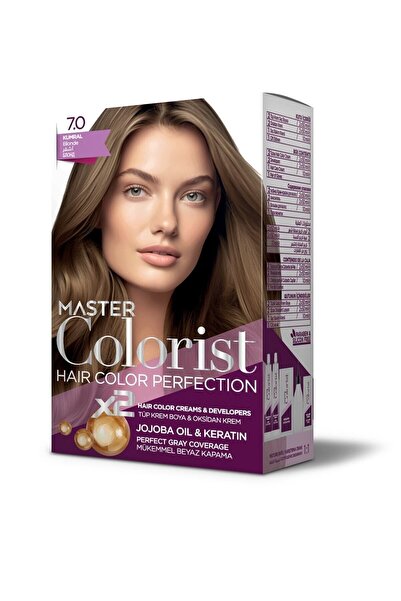 Master colorist Hair Color Perfection Set Saç Boyası 7.0 Kumral