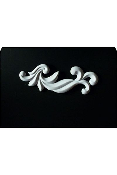 DERYA DESİNG ART Paintable Flexible Sconce No:1622 Wood, Furniture Renovation, Furniture Decoration 21,5X7Cm
