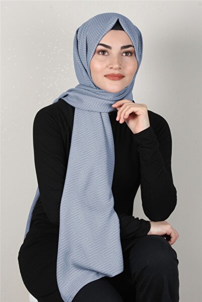 PİRAMİT Alya Fresh Şal 2526-14 Gri