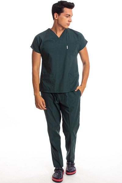Simirna Üniforma Tricou unisex Hunter Green