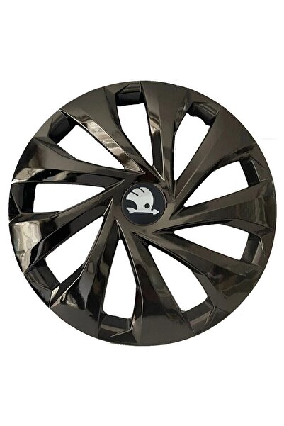 YILAPJANT SKODA 15 INC SİYAH JANT KAPAĞI KIRILMAZ
