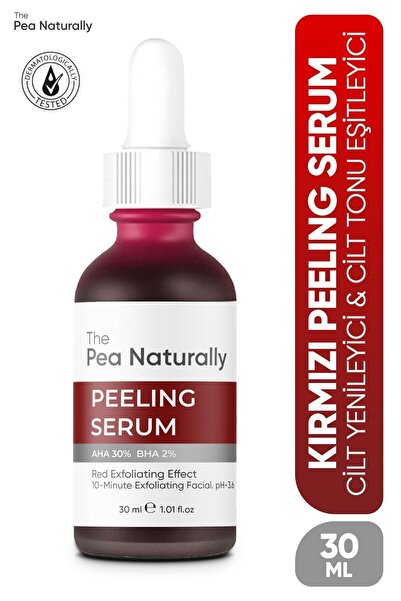 The Pea Naturally Cilt Yenileyici & Cilt Tonu Eşitleyici Kırmızı Peeling Seru...