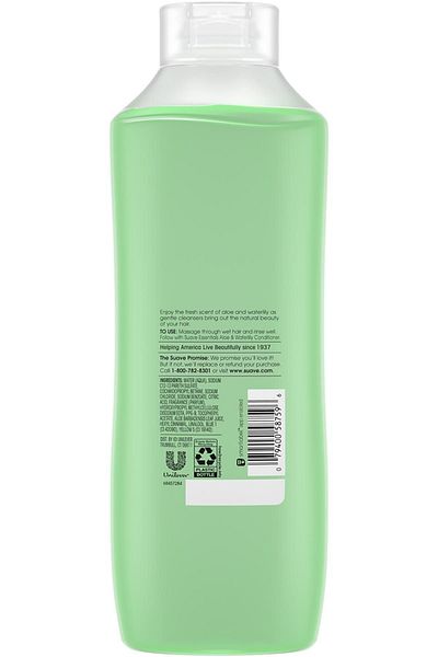 Suave Essentials 887ml Softness Aloe and Water Lily Shampoo