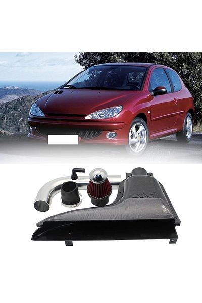 X POWER TUNİNG peugeot 206 1999-2000 carbon performance air filter kit