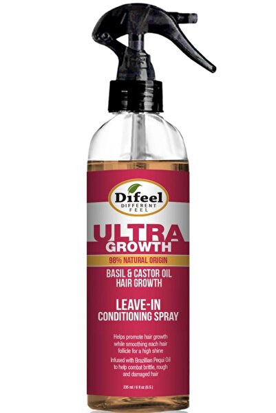 Difeel Ultra Growth Yavaş Uzayan Saçlara Özel Durulanmayan Saç Bakım Spreyi 1...