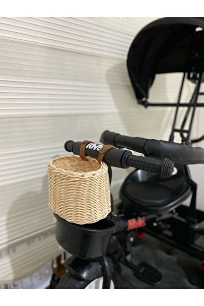 Nedabella Büyük Hasır Sepet ,bambu Scooter Sepeti, Çocuk Scooter /rattan Bisi...