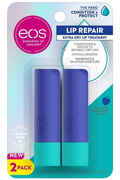 Eos 2 Pack Lip Balm - Lip Balm Lip Repair Repair, 2x4GR