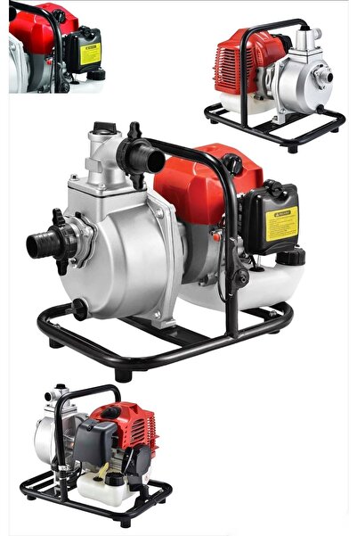 DYNAMİC MAX Alman 3 Hp 1.5 Inç Benzinli Su Motoru 2 Zamanlı Su Motoru 30 Mt D...