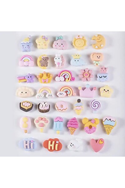 BLUE SİDE 4lü Paket 3D Pinterest Görünümlü Sticker 4lü 1Paket Sticker