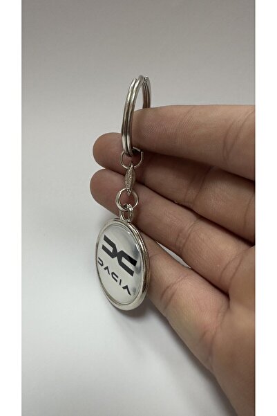 imza direksiyon kılıfı Noul logo Dacia - Breloc metalic, reversibil (1 bucată)