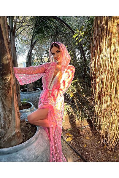 İambabydesign yıldızlı simli pareo