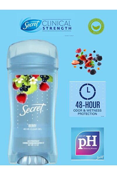 Secret Berry Antiperspirant Deodorant 73 gr Koltuk Altı Jel