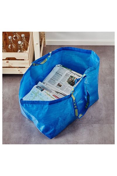 IKEA Geantă Frakta, Albastru, 71 Lt