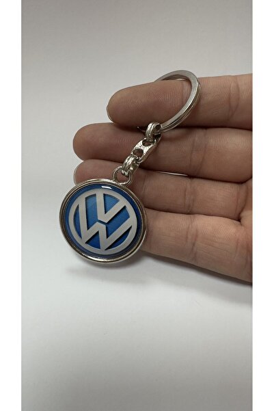 imza direksiyon kılıfı Breloc metalic Volkswagen - Reversibil, cu logo (1 BUC)