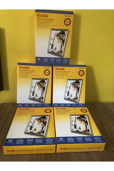 Kodak 270 Grams 13X18Cm Glossy Glossy 5 Pack Ultra Premium Photo Paper