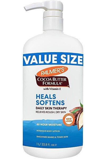 Palmers Heals Softens 1000 مل - لوشن ترطيب يومي مكثف للجسم