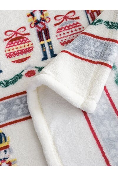 LC Waikiki Nutcracker Christmas Themed Blanket 150 X 220cm
