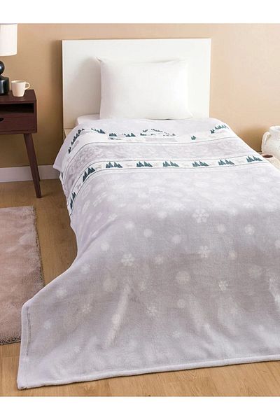 LC Waikiki LCW HOME Patterned Welsoft Single Blanket 150x220 Cm