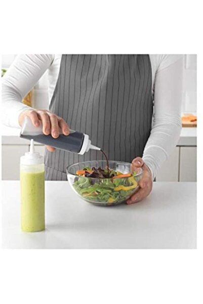 IKEA Grıltıder Plastic Sauce Bottle, Transparent