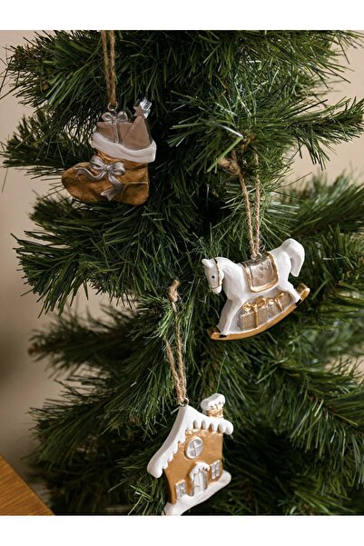 LC Waikiki Home Yılbaşı Temalı 3 ‘lü Ağaç Süsü