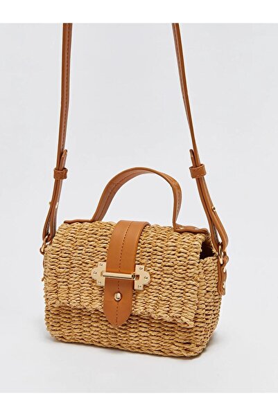 LC Waikiki LCW ACCESSORIES Жіноча сумка через плече з плетеним візерунком