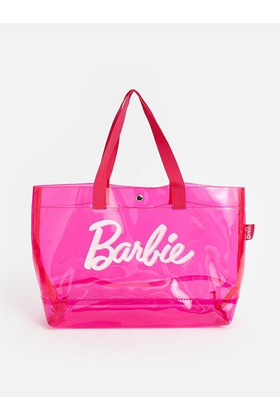 LC Waikiki LCW ACCESSORIES Τυπωμένη τσάντα παραλίας για κορίτσια