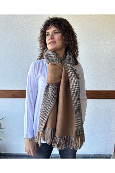 ByEnBi شال الجمل منقوش Std