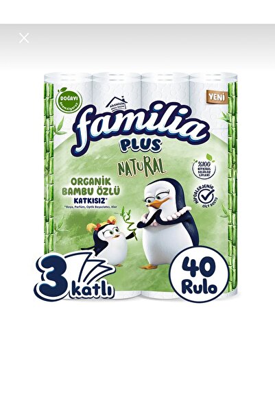 Familya 3 katlıtuvalet kagıdı 40 adet