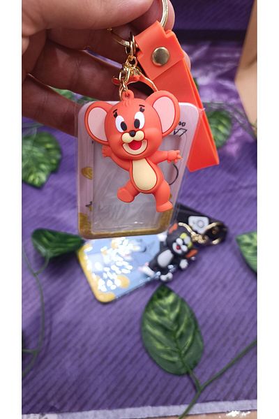 Meyra Accessories Jerry Silicone Fold - Keychain and Card Holder Gift Bag Accessory