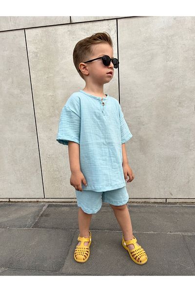 barin kids Child 100% cotton unisex bohemian Set