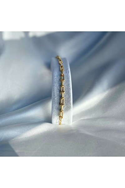 pisay takı & aksesuar Tiffany Gold Steel Bracelet - Stylish and Comfortable