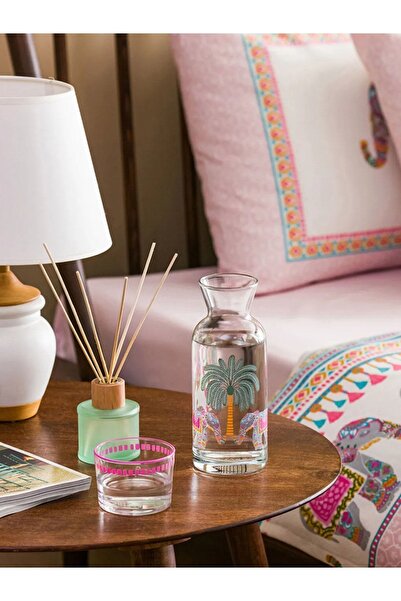 LC Waikiki Bardak Kapaklı Cam Karaf Sürahi 700 Ml