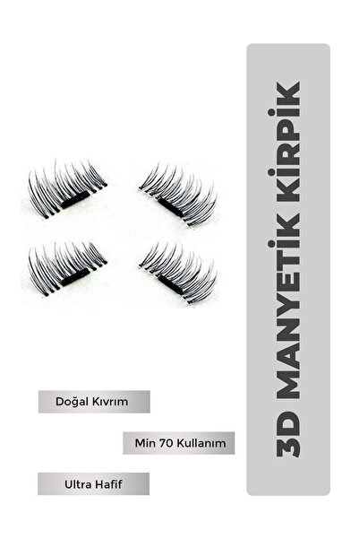 hbtasarim Magnetic Eyes Mıknatıslı Yarım Kirpik