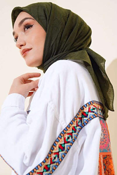 m moon scarf Dark Green Premium Bamboo Crotch Scarf