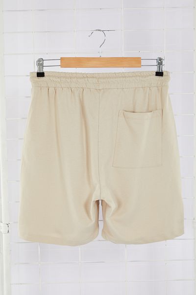 Trendyol Collection Περισσότερα σταθερά 100% βαμβακερά σορτς με αντίθεση - Κανονική εφαρμογή TMNSS24SR00045