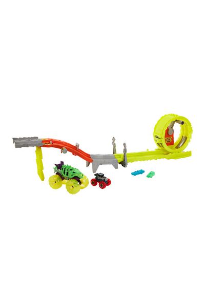 HOT WHEELS HWMT Power Smashers Destruction Race & Chase - HXT05