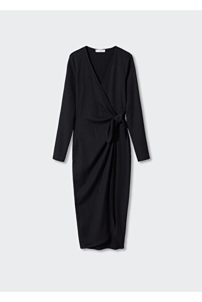 MANGO Woman Fiyonklu Anvelop Elbise