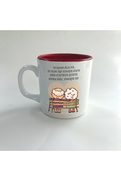 Kırtasiye Ofisi كوب أحمر متعدد مطبوع حتى لو انخفض ضغط الدم