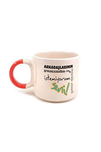 Kırtasiye Ofisi Rencide Etmek İstemiyorum Baskılı Kırmızı Kulplu P Öğretmenle...