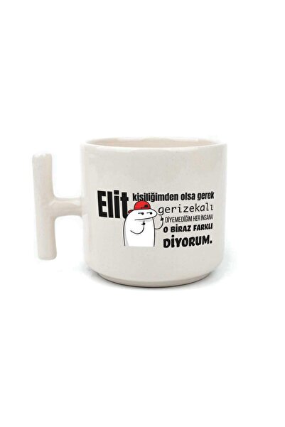 Kırtasiye Ofisi If I'm from My Elite Personality Needed Printed White Handle ...