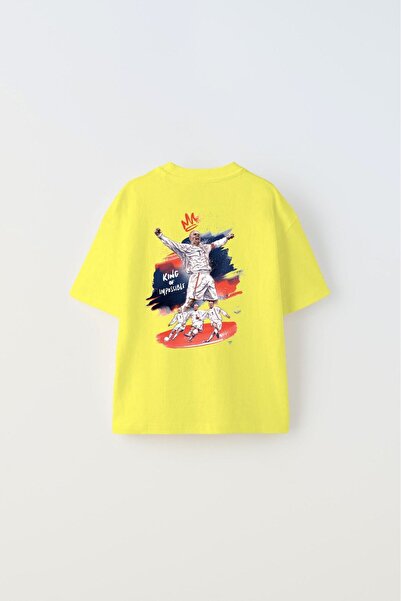 GIA - ART Mogu da uradim sve što je napisano Dizajn fudbala Štampano Žuta dec...