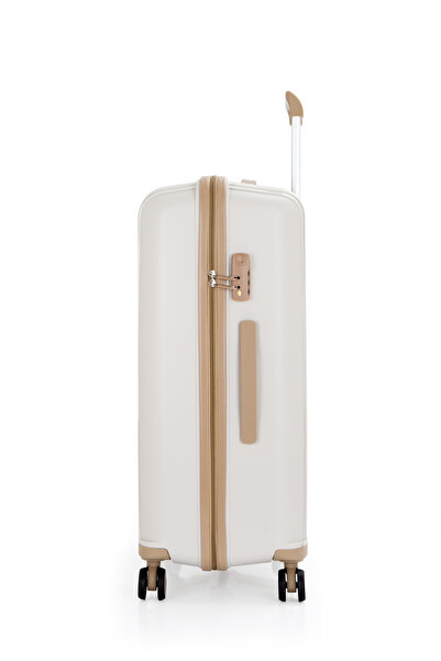 MÇS Mçs V305 Ultra Hafif Plastik Materyal  Polipropilen Kabin Boy Valiz V305 55 CM